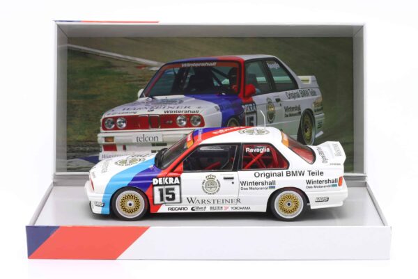 WERK83 - 1:18 BMW M3 (E30) DTM Champion 1989 No.15 Roberto Ravaglia - Diecast Model with Giftbox 10 WERK83 - 1:18 BMW M3 (E30) DTM Champion 1989 No.15 Roberto Ravaglia - Diecast Model with Giftbox