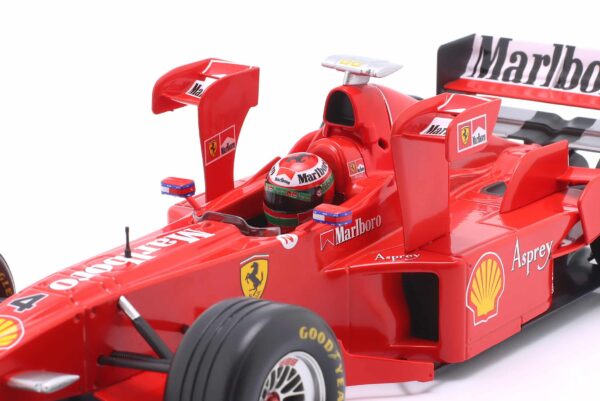 WERK83 - 1:18 Ferrari F300 No.4 Eddie Irvine 3rd Imola GP 1998 - Diecast Model 13 werk83_1_18_e_irvine_ferrari_f300_tower_wings_no4_ 6