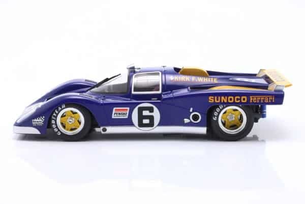 WERK83 - 1:18 Ferrari 512M Sunoco No.6 3rd 24h Dayona 1971 Donohue, Hobbs - Resin Model