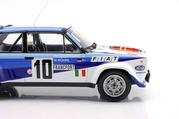 WERK83 - 1:18 Fiat 131 Abarth No.10 Walter Röhrl Winner 1980 Monte Carlo Rally World Champion - Diecast Model 11 WERK83 - 1:18 Fiat 131 Abarth No.10 Walter Röhrl Winner 1980 Monte Carlo Rally World Champion - Diecast Model