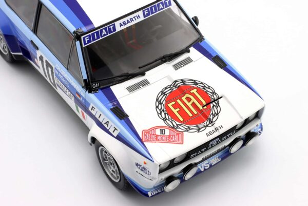 WERK83 - 1:18 Fiat 131 Abarth No.10 Walter Röhrl Winner 1980 Monte Carlo Rally World Champion - Diecast Model 12 WERK83 - 1:18 Fiat 131 Abarth No.10 Walter Röhrl Winner 1980 Monte Carlo Rally World Champion - Diecast Model