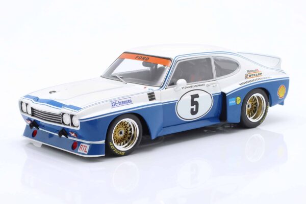 Alternative view of Ford Capri RS 3100 No.5 ETCC Zandvoort 1974 Rolf Stommelen, Jochen Mass - 1:18 Scale Diecast Model by Werk83