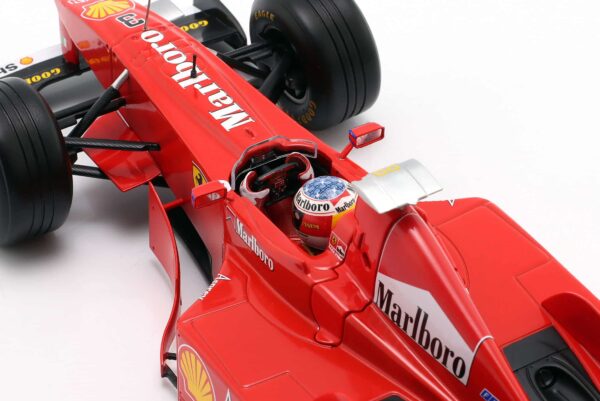 WERK83 - 1:18 Ferrari F300 No.3 Michael Schumacher Winner F1 Italian GP 1998 - Diecast Model 13 WERK83 - 1:18 Ferrari F300 No.3 Michael Schumacher Winner F1 Italian GP 1998 - Diecast Model