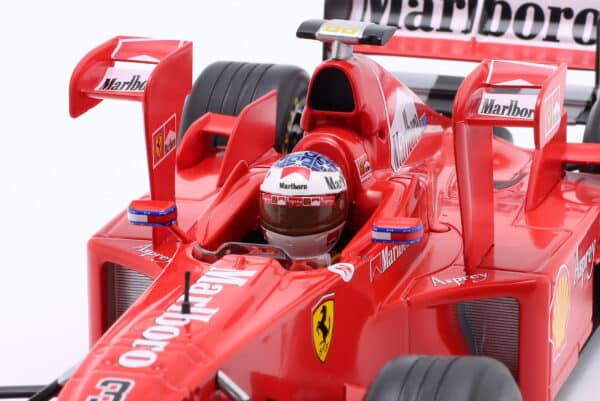 1:18 Scuderia Ferrari F1 F300 Michael Schumacher "Tower Wings" 1998 Imola GP - Diecast Model by Werk83 - Image 5