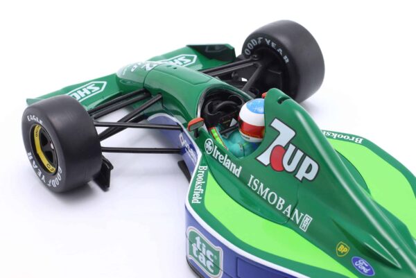WERK83 - 1:18 Jordan J191 No.32 Michael Schumacher 1st F1 Race Belgian GP 1991 - Diecast Model (Collector's Box Edition) 16 WERK83 - 1:18 Jordan J191 No.32 Michael Schumacher 1st F1 Race Belgian GP 1991 - Diecast Model (Collector's Box Edition)