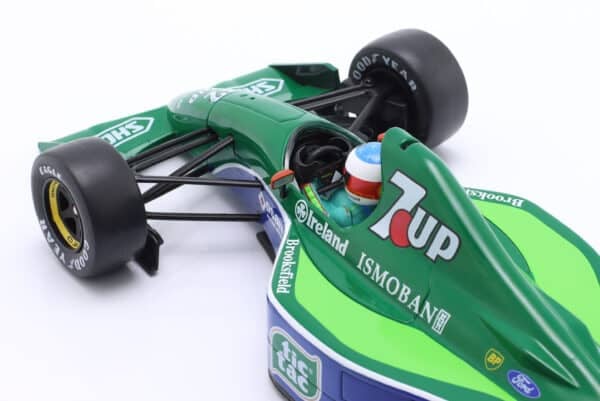 1:18 Jordan J191 F1 Michael Schumacher First Race 1991 Belgian GP Spa - Diecast Model by Werk83 - Image 4