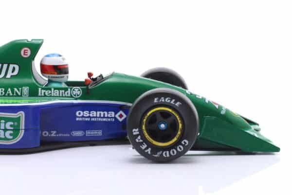 1:18 Jordan J191 F1 Michael Schumacher First Race 1991 Belgian GP Spa - Diecast Model by Werk83 - Image 6