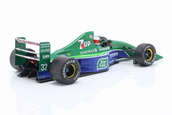 WERK83 - 1:18 Jordan J191 F1 Michael Schumacher First Race 1991 Belgian GP Spa - Diecast Model 8 1:18 Jordan J191 F1 Michael Schumacher First Race 1991 Belgian GP Spa - Diecast Model by Werk83