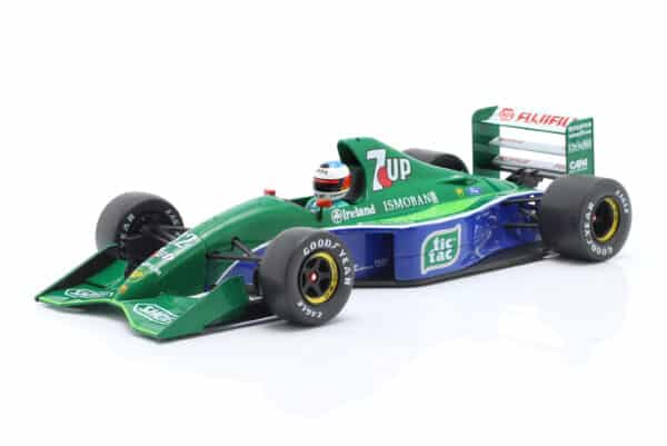 1:18 Jordan J191 F1 Michael Schumacher First Race 1991 Belgian GP Spa - Diecast Model by Werk83 - Image 2