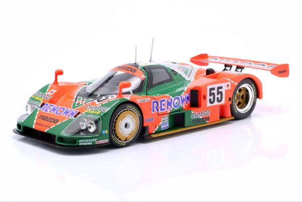 WERK83 - 1:18 Mazda 787B No.55 Winner 24h Le Mans 1991 (Weidler, Herbert, Gachot) - Diecast Model 11 WERK83 - 1:18 Mazda 787B No.55 Winner 24h Le Mans 1991 (Weidler, Herbert, Gachot) - Diecast Model