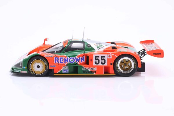 WERK83 - 1:18 Mazda 787B No.55 Winner 24h Le Mans 1991 (Weidler, Herbert, Gachot) - Diecast Model 13 WERK83 - 1:18 Mazda 787B No.55 Winner 24h Le Mans 1991 (Weidler, Herbert, Gachot) - Diecast Model