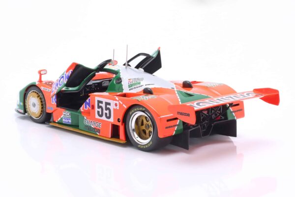 WERK83 - 1:18 Mazda 787B No.55 Winner 24h Le Mans 1991 (Weidler, Herbert, Gachot) - Diecast Model 17 WERK83 - 1:18 Mazda 787B No.55 Winner 24h Le Mans 1991 (Weidler, Herbert, Gachot) - Diecast Model