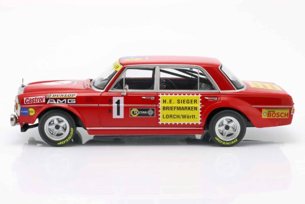 1:18 Mercedes-AMG 300 SEL 6.8 No.1 Heyer, Betzler 24h Nurburgring 1972 - Diecast Model - Werk83 7 1:18 Mercedes-AMG 300 SEL 6.8 No.1 Heyer, Betzler 24h Nurburgring 1972 - Diecast Model - Werk83