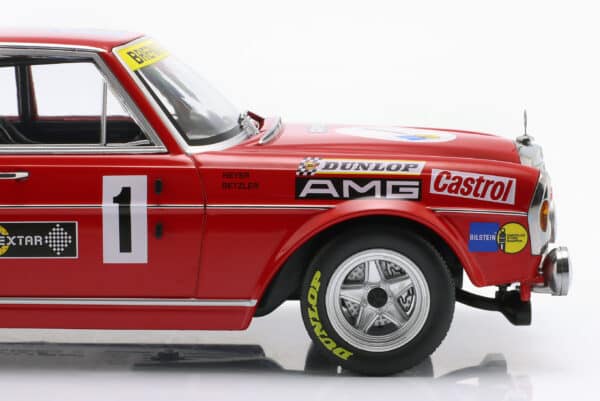 1:18 Mercedes-AMG 300 SEL 6.8 No.1 Heyer, Betzler 24h Nurburgring 1972 - Diecast Model - Werk83