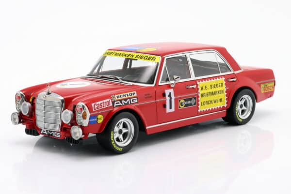 1:18 Mercedes-AMG 300 SEL 6.8 No.1 Heyer, Betzler 24h Nurburgring 1972 - Diecast Model - Werk83