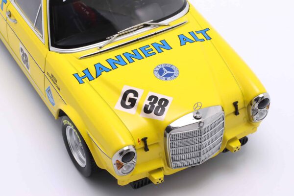 Mercedes-Benz 300 SEL 6.8 No.38 Final Race Hockenheim 1971 Hans Heyer - 1:18 Scale Diecast Model by Werk83 12 Mercedes-Benz 300 SEL 6.8 No.38 Final Race Hockenheim 1971 Hans Heyer - 1:18 Scale Diecast Model by Werk83