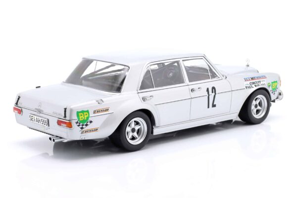 Mercedes-Benz AMG 300 SEL 6.8 No.12 1971 Paul Ricard 12h Dolhem, Behrmann, Jabouille - 1:18 Scale Diecast Model by Werk83 9 Mercedes-Benz AMG 300 SEL 6.8 No.12 1971 Paul Ricard 12h Dolhem, Behrmann, Jabouille - 1:18 Scale Diecast Model by Werk83