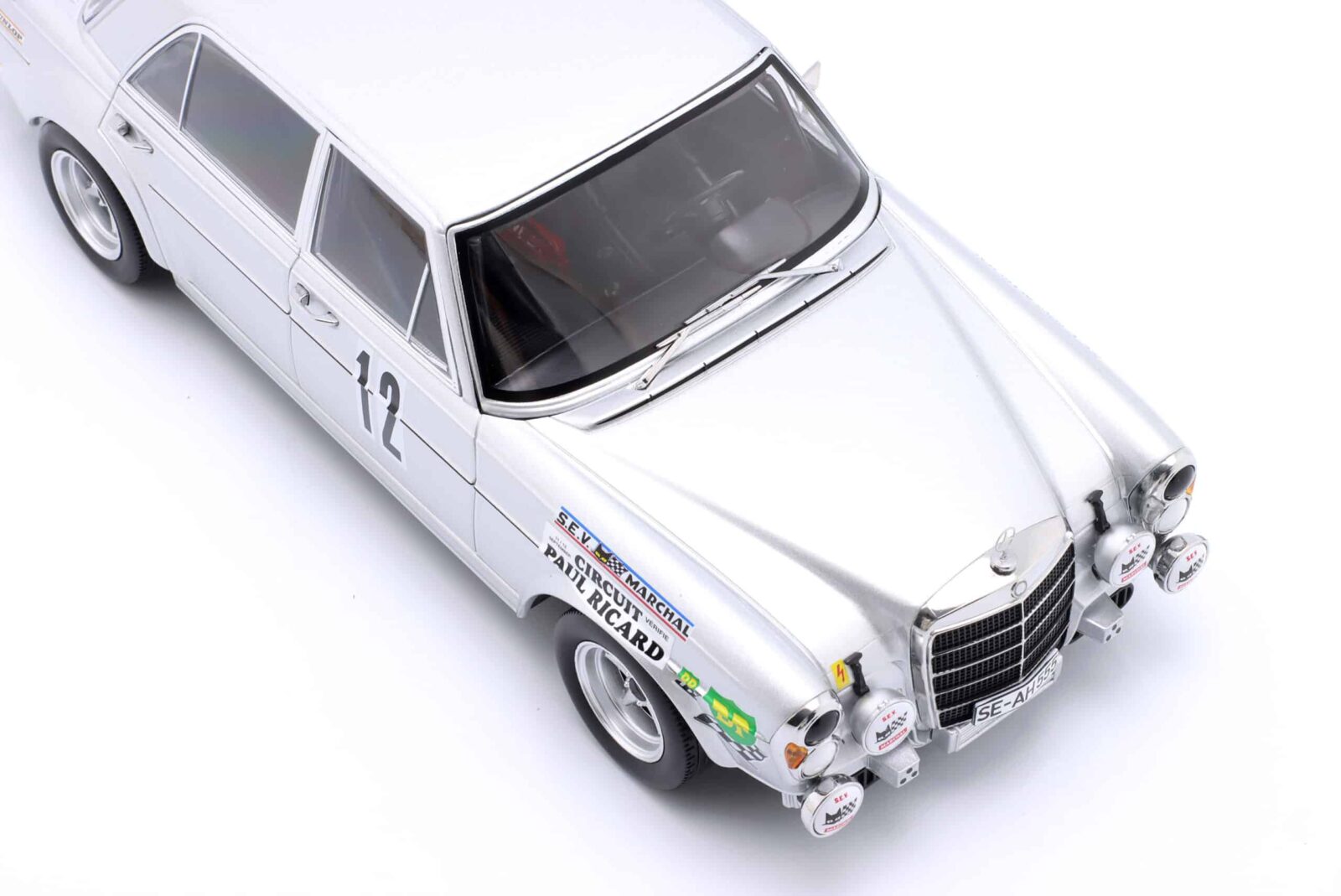 Mercedes-Benz AMG 300 SEL 6.8 No.12 1971 Paul Ricard 12h Dolhem