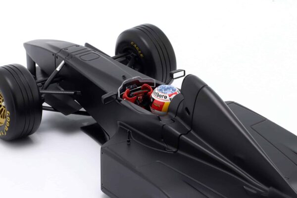 WERK83 - 1:18 Ferrari F300 Michael Schumacher Black Test Car Fiorano 1998 - Diecast Model 13 werk83_1_18_michael_schumacher_ferrari_f300_test_c 6