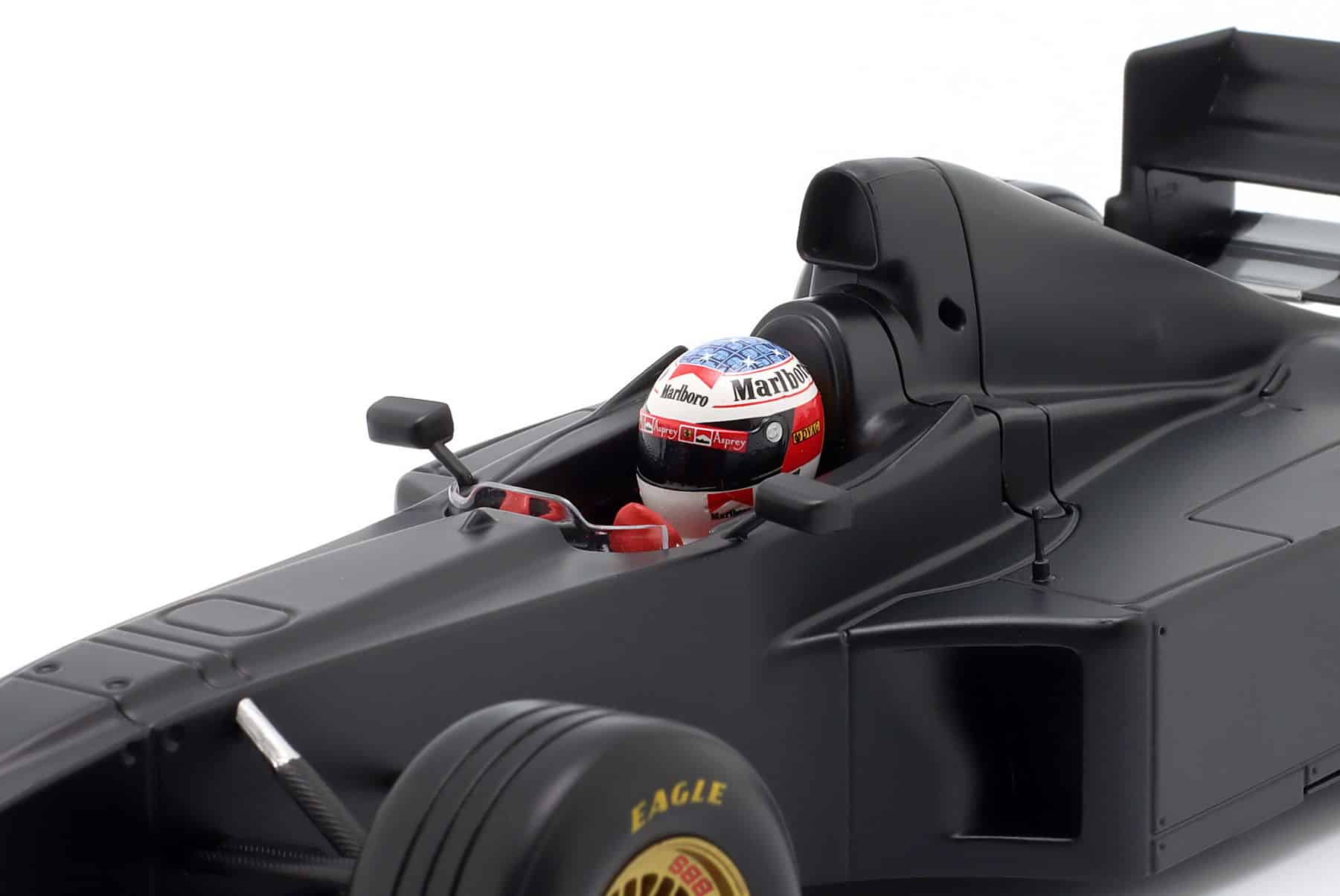 WERK83 - 1:18 Ferrari F300 Michael Schumacher Black Test Car Fiorano 1998 - Diecast Model 5 werk83_1_18_michael_schumacher_ferrari_f300_test_c 7