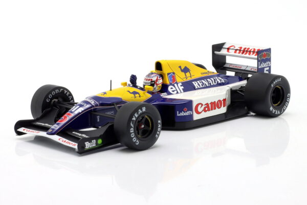 Diecast Model Shop - Model Universe 20 WERK83 1:18 Williams FW14 No.5 Nigel Mansell Winner British GP F1 1991 (W18065003) Diecast Model