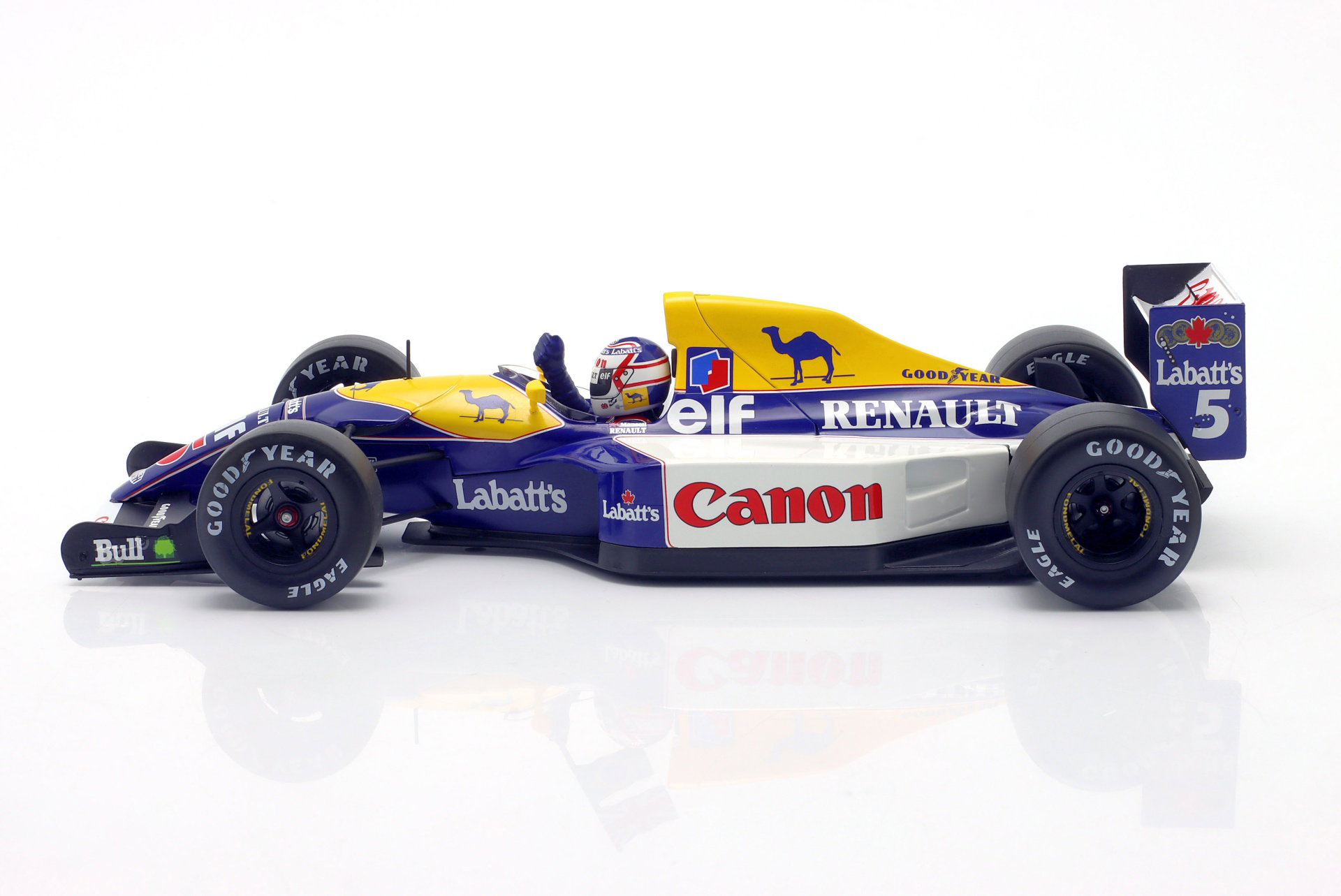 WERK83 1:18 Williams FW14 No.5 Nigel Mansell Winner British GP F1 1991 (W18065003) Diecast Model 3 WERK83 1:18 Williams FW14 No.5 Nigel Mansell Winner British GP F1 1991 (W18065003) Diecast Model