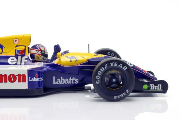 WERK83 1:18 Williams FW14 No.5 Nigel Mansell Winner British GP F1 1991 (W18065003) Diecast Model 13 WERK83 1:18 Williams FW14 No.5 Nigel Mansell Winner British GP F1 1991 (W18065003) Diecast Model