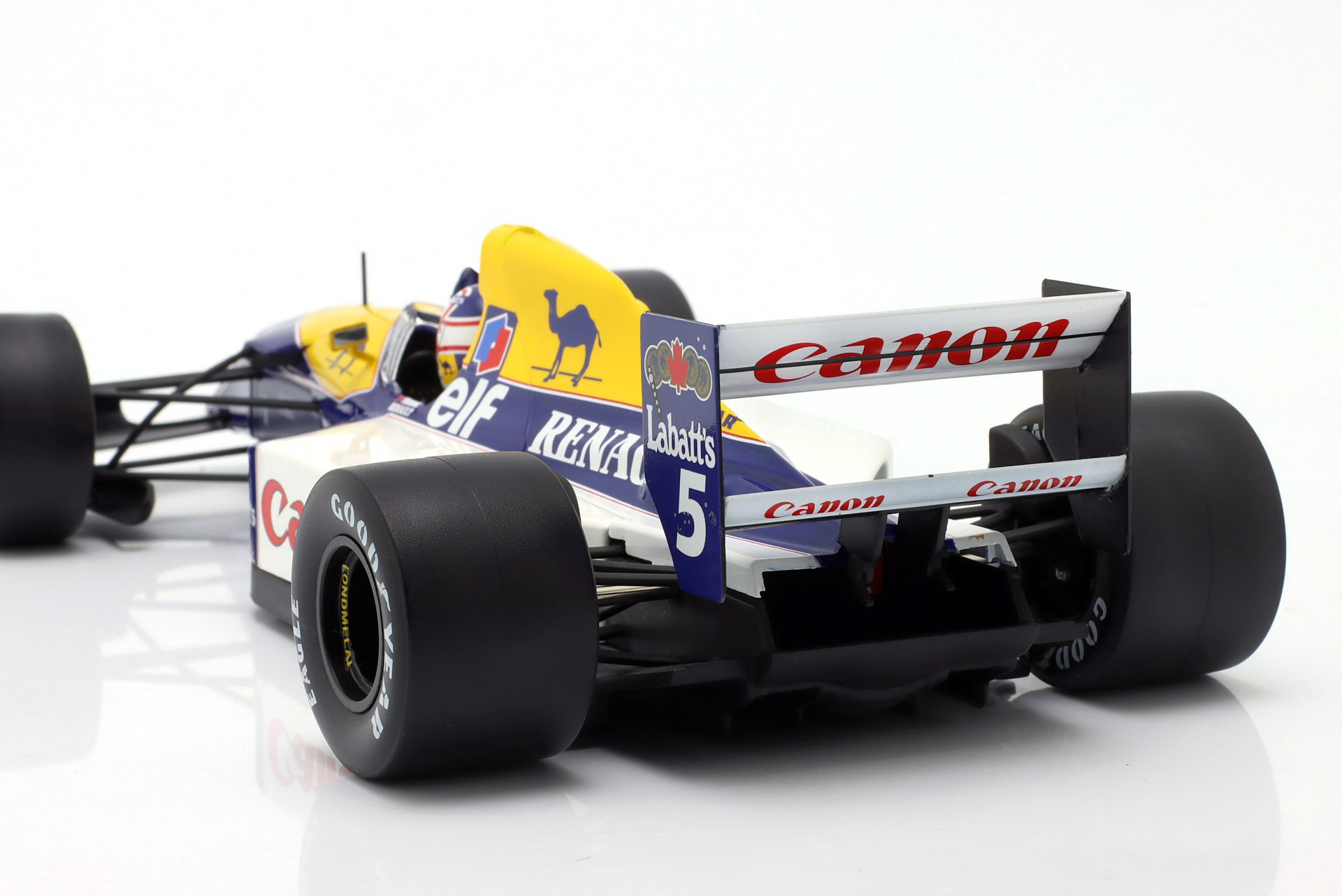 WERK83 1:18 Williams FW14 No.5 Nigel Mansell Winner British GP F1 1991 (W18065003) Diecast Model 7 WERK83 1:18 Williams FW14 No.5 Nigel Mansell Winner British GP F1 1991 (W18065003) Diecast Model