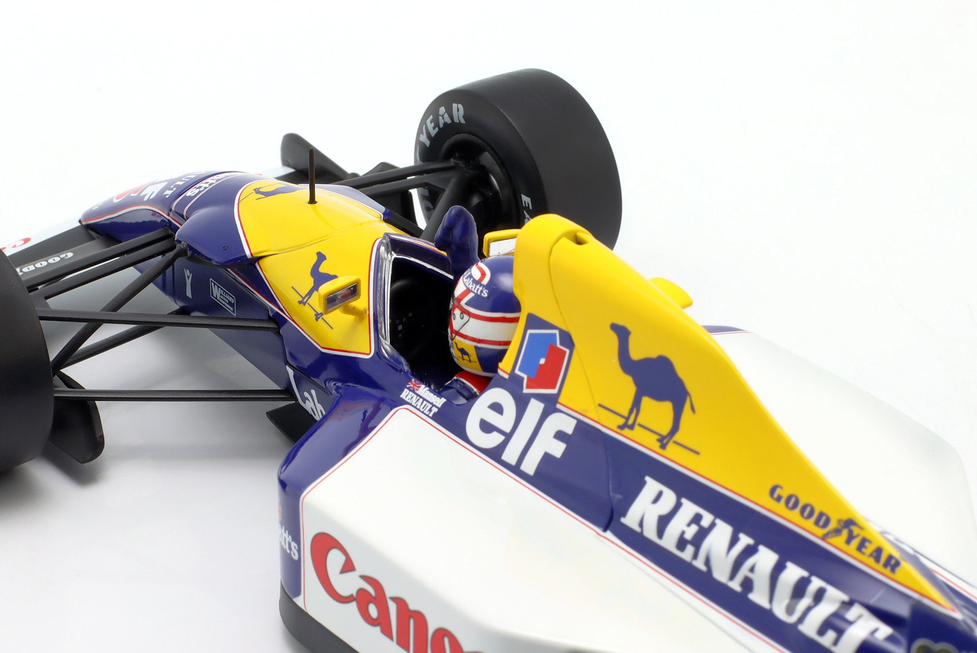 WERK83 1:18 Williams FW14 No.5 Nigel Mansell Winner British GP F1 1991 (W18065003) Diecast Model 8 WERK83 1:18 Williams FW14 No.5 Nigel Mansell Winner British GP F1 1991 (W18065003) Diecast Model