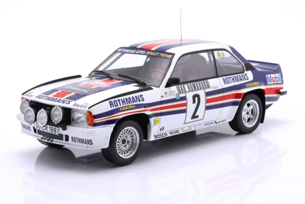 WERK83 - 1:18 Opel Ascona 400 Night Version No.2 Walter Röhrl Winner 1982 Monte Carlo Rally - Diecast Model 8 WERK83 - 1:18 Opel Ascona 400 Night Version No.2 Walter Röhrl Winner 1982 Monte Carlo Rally - Diecast Model