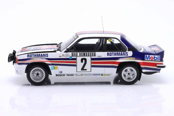 WERK83 - 1:18 Opel Ascona 400 Night Version No.2 Walter Röhrl Winner 1982 Monte Carlo Rally - Diecast Model 10 WERK83 - 1:18 Opel Ascona 400 Night Version No.2 Walter Röhrl Winner 1982 Monte Carlo Rally - Diecast Model