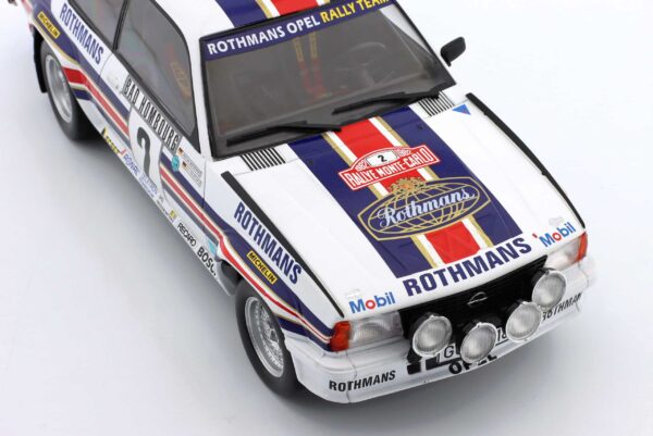 WERK83 - 1:18 Opel Ascona 400 Night Version No.2 Walter Röhrl Winner 1982 Monte Carlo Rally - Diecast Model 11 WERK83 - 1:18 Opel Ascona 400 Night Version No.2 Walter Röhrl Winner 1982 Monte Carlo Rally - Diecast Model