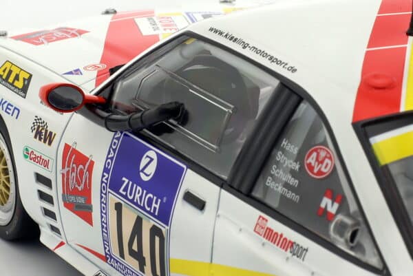 WERK83 1:18 Opel Manta B No.140 24H Nürburgring 2013 Kissling Motorsport (W18035004) Diecast Model 9 WERK83 1:18 Opel Manta B No.140 24H Nürburgring 2013 Kissling Motorsport (W18035004) Diecast Model