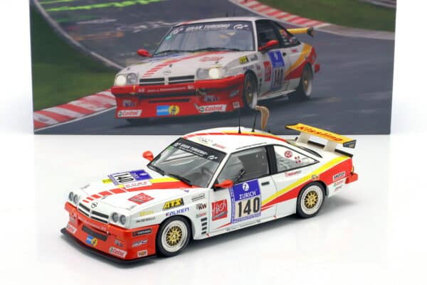 WERK83 1:18 Opel Manta B No.140 24H Nürburgring 2013 Kissling Motorsport (W18035004) Diecast Model