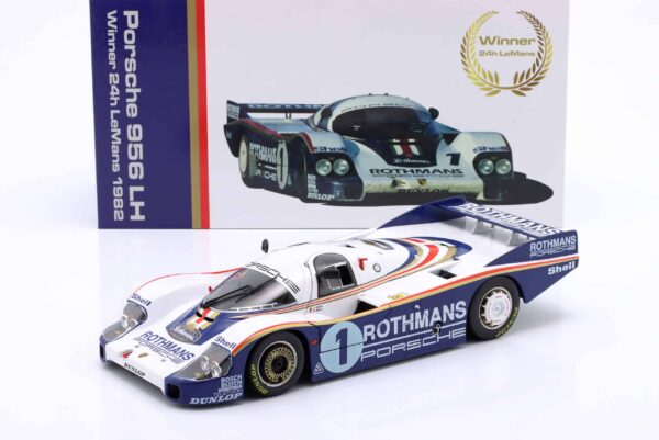 WERK83 - 1:18 Porsche 956 LH Winner 24h Le Mans 1982 No.1 Jacky Ickx, Derek Bell - Diecast Model