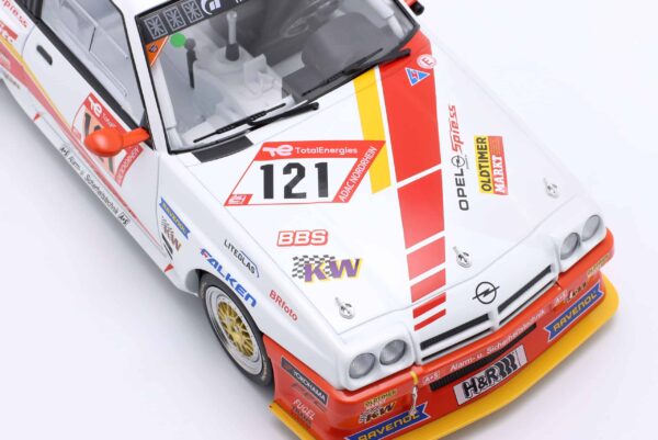 1:18 Opel Manta No.121 24h Nurburgring 2023 Beckmann, Hass, Strycek, Schulten - Diecast Model by WERK83 12 1:18 Opel Manta No.121 24h Nurburgring 2023 Beckmann, Hass, Strycek, Schulten - Diecast Model by WERK83