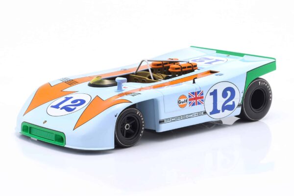 WERK83 - 1:18 Porsche 908/03 No.12 Gulf Winner Targa Florio 1970 Siffert, Redman - Diecast Model 9 WERK83 - 1:18 Porsche 908/03 No.12 Gulf Winner Targa Florio 1970 Siffert, Redman - Diecast Model