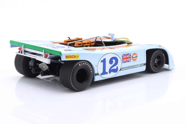 WERK83 - 1:18 Porsche 908/03 No.12 Gulf Winner Targa Florio 1970 Siffert, Redman - Diecast Model 10 WERK83 - 1:18 Porsche 908/03 No.12 Gulf Winner Targa Florio 1970 Siffert, Redman - Diecast Model
