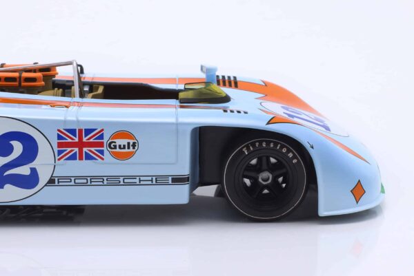 WERK83 - 1:18 Porsche 908/03 No.12 Gulf Winner Targa Florio 1970 Siffert, Redman - Diecast Model 13 WERK83 - 1:18 Porsche 908/03 No.12 Gulf Winner Targa Florio 1970 Siffert, Redman - Diecast Model