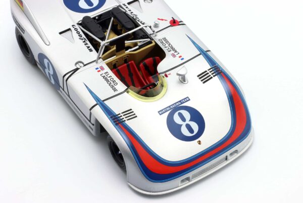WERK83 - 1:18 Porsche 908/03 No.8 Martini Targa Florio 1971 G.Larrousse, V.Elford - Diecast Model 13 WERK83 - 1:18 Porsche 908/03 No.8 Martini Targa Florio 1971 G.Larrousse, V.Elford - Diecast Model