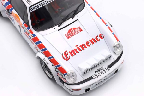 WERK83 - 1:18 Porsche 911 SC Gr.4 No.1 Walter Rohrl San Remo Rally 1981 - Diecast Model 11 WERK83 - 1:18 Porsche 911 SC Gr.4 No.1 Walter Rohrl San Remo Rally 1981 - Diecast Model