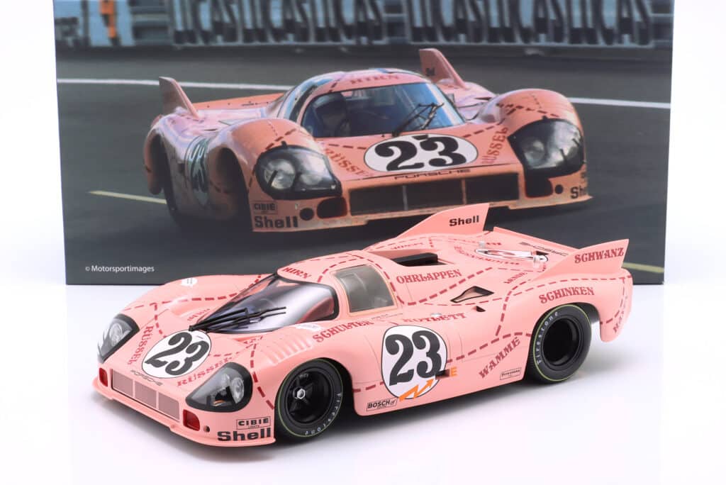 New model arrivals at model-universe.com include Werk83's Porsche 917 "Pink Pig", KK Scale's "Miami Vice" Ferrari Testarossa and many more ... 5 WERK83 - 1:12 Porsche 917/20 Pink Pig No.23 24h Le Mans 1971 Kauhsen, Joest - Diecast Model