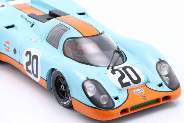 WERK83 - 1:18 Porsche 917K No.20 24h Le Mans 1970 J.Siffert, B.Redman - Diecast Model 12 WERK83 - 1:18 Porsche 917K No.20 24h Le Mans 1970 J.Siffert, B.Redman - Diecast Model