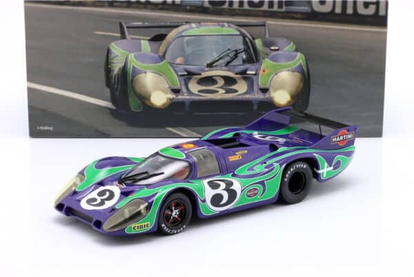 WERK83 - 1:18 Porsche 917L No.3 2nd 24h Le Mans 1970 Larrousse, Kauhsen - Diecast Model