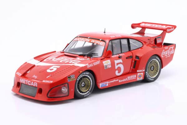 WERK83 - 1:18 Porsche 935 K3 Coca-Cola No.5 2nd 24h Daytona 1981 B.Akin, D.Bell, C.Siebert - Diecast Model