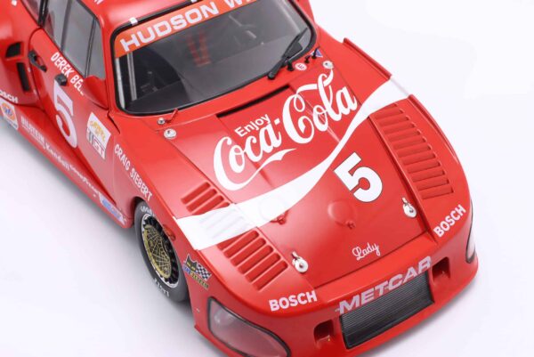 WERK83 - 1:18 Porsche 935 K3 Coca-Cola No.5 2nd 24h Daytona 1981 B.Akin, D.Bell, C.Siebert - Diecast Model 13 WERK83 - 1:18 Porsche 935 K3 Coca-Cola No.5 2nd 24h Daytona 1981 B.Akin, D.Bell, C.Siebert - Diecast Model