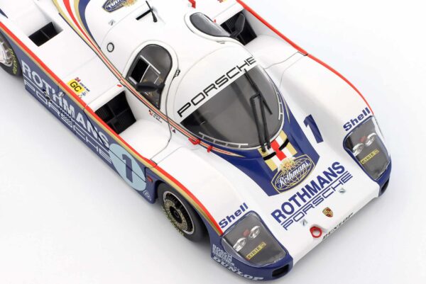 WERK83 - 1:18 Porsche 956 LH No.1 Winner 24h Le Mans 1982 Jacky Ickx, Derek Bell - Diecast Model 13 WERK83 - 1:18 Porsche 956 LH No.1 Winner 24h Le Mans 1982 Jacky Ickx, Derek Bell - Diecast Model