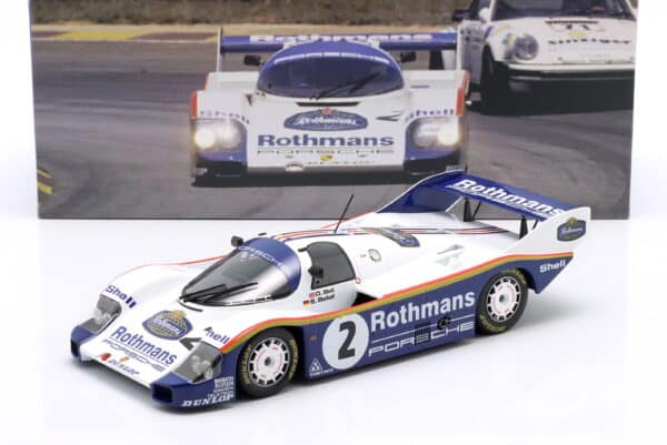 WERK83 1:18 Porsche 956K No.2 Winner 1000km Sandown Park 1984 Bellof/Bell (W18036006) Diecast Model