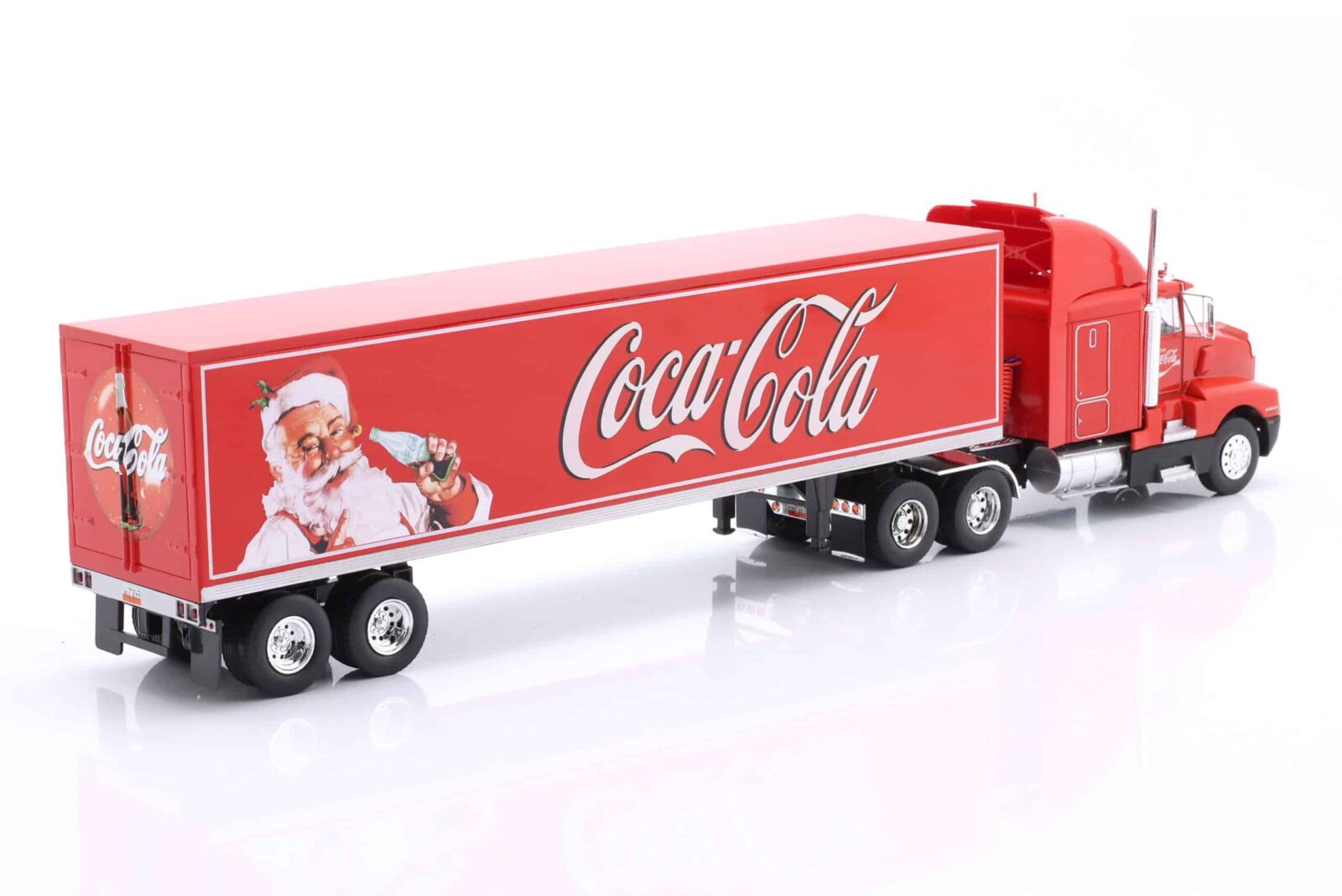 Coca-Cola トラックモデル WERK83 - 1:43 Coca-Cola Christmas Truck Kenworth T600 1986