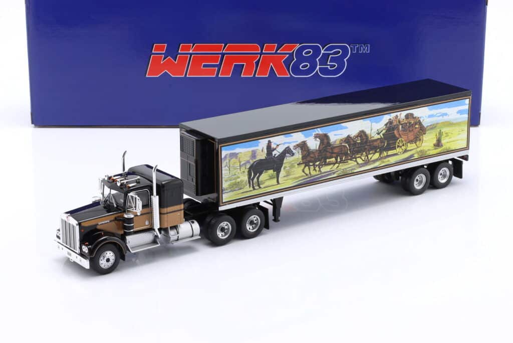 Smokey and The Bandit Diecast Model Truck Now Available 5 WERK83 - 1:43 Kenworth W295 Truck from "Smokey and the Bandit" 1977 Movie - Diecast Model